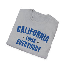 Load image into Gallery viewer, SS T-Shirt, CA California Blue - Multi Colors
