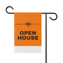 Load image into Gallery viewer, Yard Banner, Aviation State - Brown on Orange
