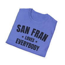 Load image into Gallery viewer, SS T-Shirt, CA San Fran Black - Multi Colors
