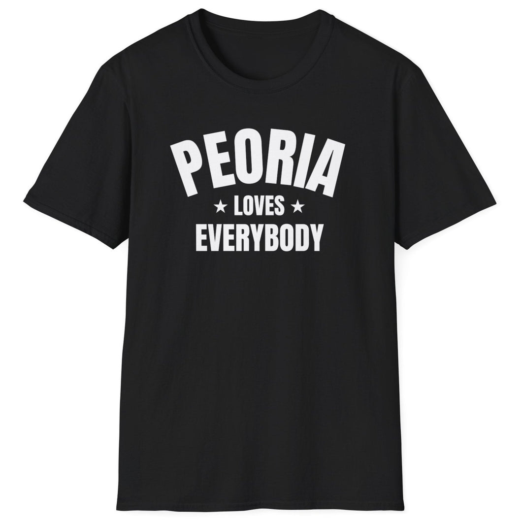 SS T-Shirt, IL Peoria - Black