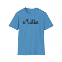 Load image into Gallery viewer, SS T-Shirt, No Rain. No Rainbows. - Multi Colors
