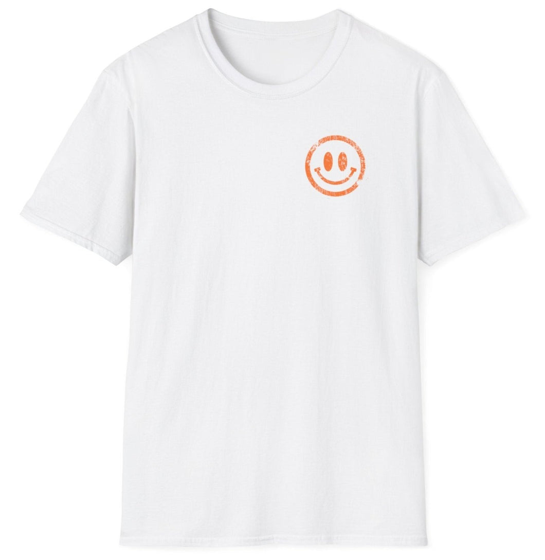 SS T-Shirt, Orange Smiles