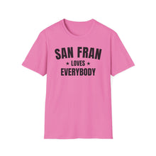 Load image into Gallery viewer, SS T-Shirt, CA San Fran Black - Multi Colors
