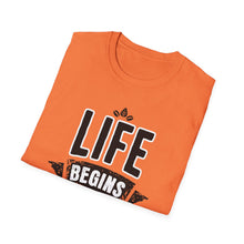 Load image into Gallery viewer, SS T-Shirt, Life Begins in Knoxville - Multi Colors
