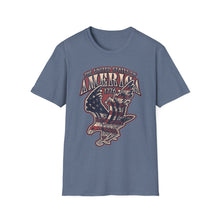 Load image into Gallery viewer, SS T-Shirt, American Eagle Lined - Multi Colors
