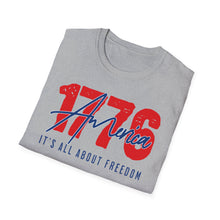 Load image into Gallery viewer, SS T-Shirt, America 1776 - Multi Colors
