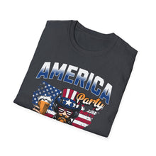 Load image into Gallery viewer, T-Shirt, America&#39;s Party - Multi Colors
