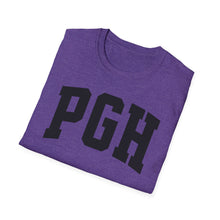 Load image into Gallery viewer, SS T-Shirt, Pittsburgh PGH Blocked - Multi Colors
