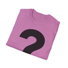 Load image into Gallery viewer, SS T-Shirt, Question Mark Black - Multi Colors
