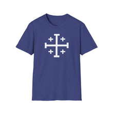 Load image into Gallery viewer, T-Shirt, Ancient Cross - Solid Multi Colors
