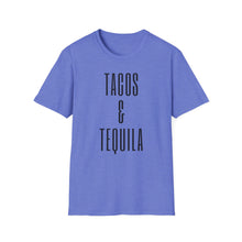 Load image into Gallery viewer, SS T-Shirt, Tacos &amp; Tequila - Multi Colors
