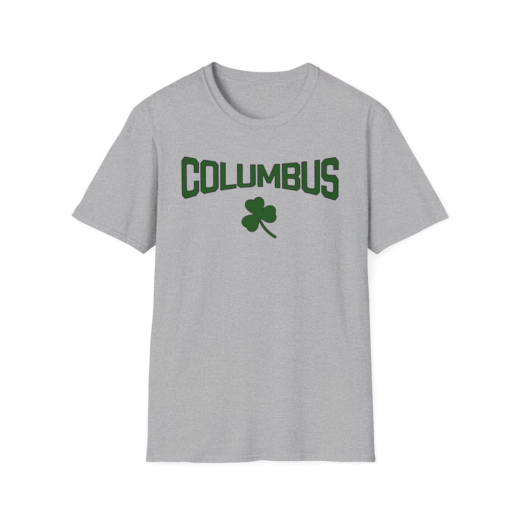 SS T-Shirt, Columbus Shamrock - Multi Colors