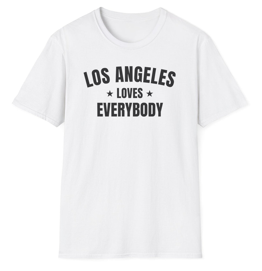 SS T-Shirt, CA Los Angeles Black - Multi Colors