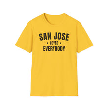 Load image into Gallery viewer, SS T-Shirt, CA San Jose White - Multi Colors
