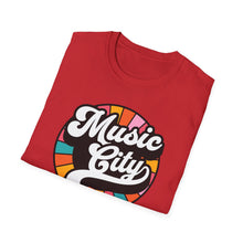 Load image into Gallery viewer, SS T-Shirt, Music City - Multi Colors
