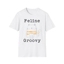 Load image into Gallery viewer, SS T-Shirt, Feline Groovy - Multi Colors
