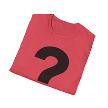 Load image into Gallery viewer, SS T-Shirt, Question Mark Black - Multi Colors
