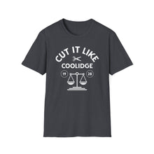 Load image into Gallery viewer, T-Shirt, Cut It Like Coolidge - Multi Colors
