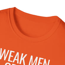 Load image into Gallery viewer, SS T-Shirt, Weak Men Create - Multi Colors
