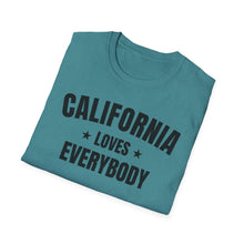 Load image into Gallery viewer, SS T-Shirt, CA California Basic - Multi Colors
