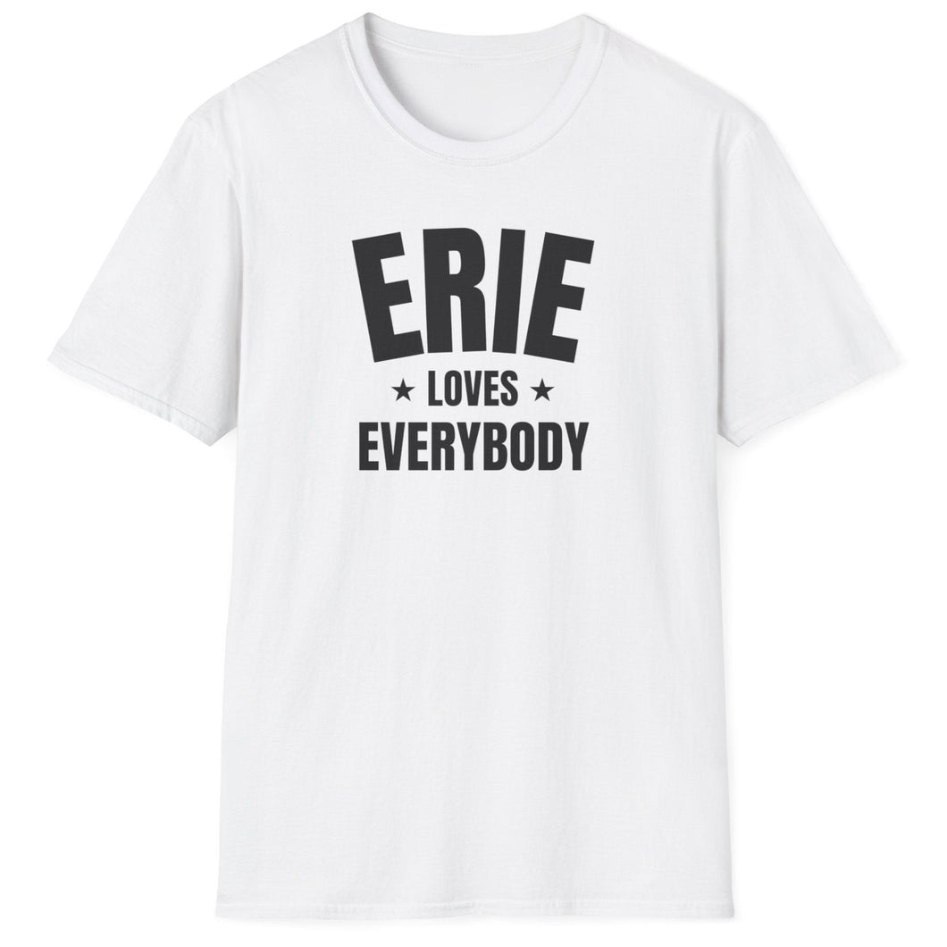 SS T-Shirt, PA Erie - White | Clarksville Originals