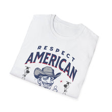 Load image into Gallery viewer, SS T-Shirt, Respect American Culture
