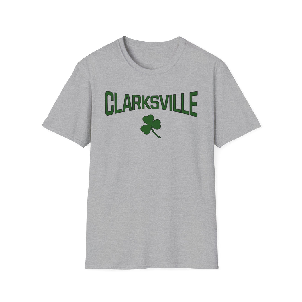 SS T-Shirt, Clarksville Shamrock - Multi Colors