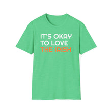 Load image into Gallery viewer, SS T-Shirt, It&#39;s Okay to Love The Irish - Multi Colors
