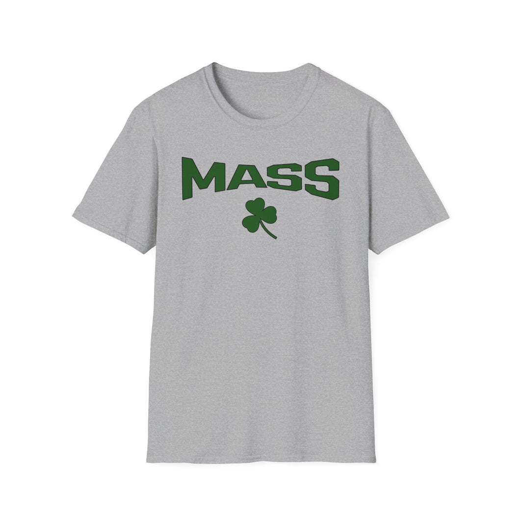 SS T-Shirt, Massachusetts Shamrock - Multi Colors