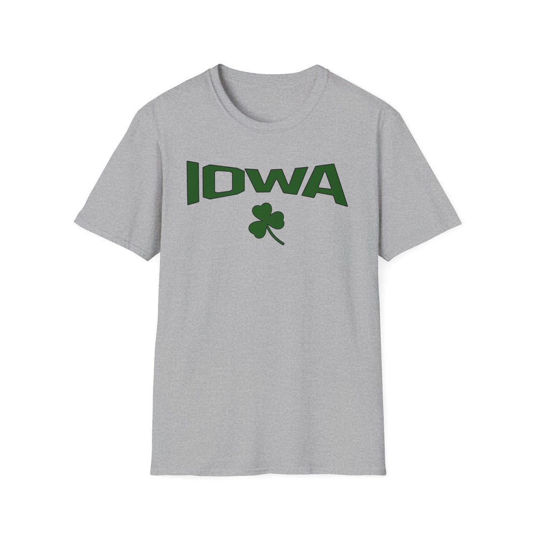 SS T-Shirt, Iowa Shamrock - Multi Colors