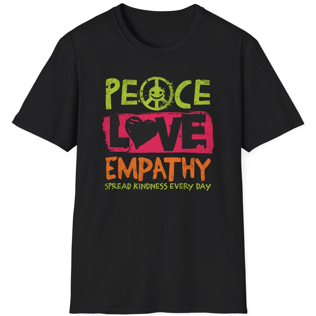 SS T-Shirt, Peace Love Empathy