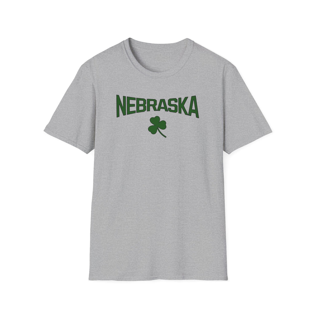 SS T-Shirt, Nebraska Shamrock - Multi Colors