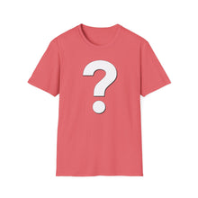 Load image into Gallery viewer, SS T-Shirt, Question in White - Multi Colors
