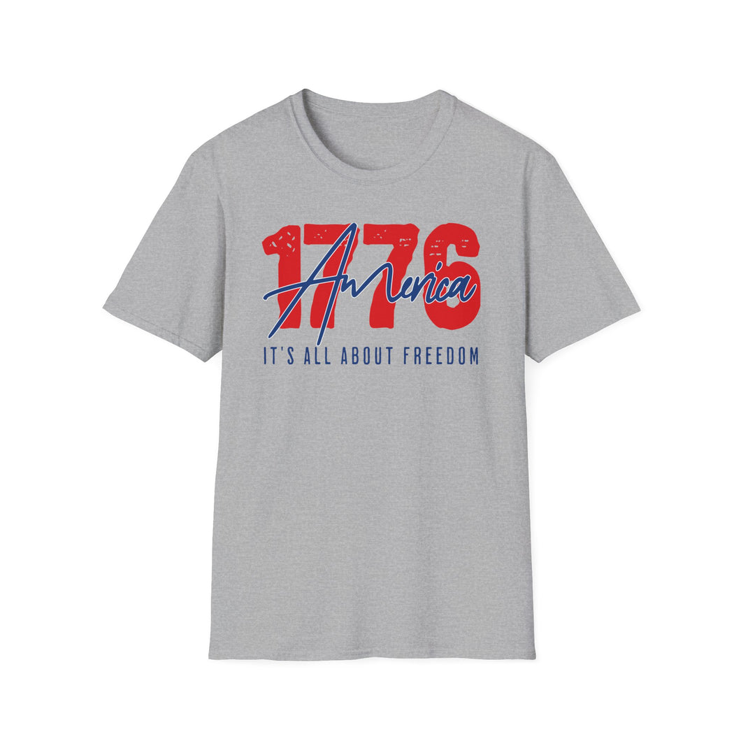 SS T-Shirt, America 1776 - Multi Colors