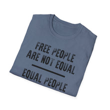 Load image into Gallery viewer, SS T-Shirt, Free &amp; Equal - Multi Colors
