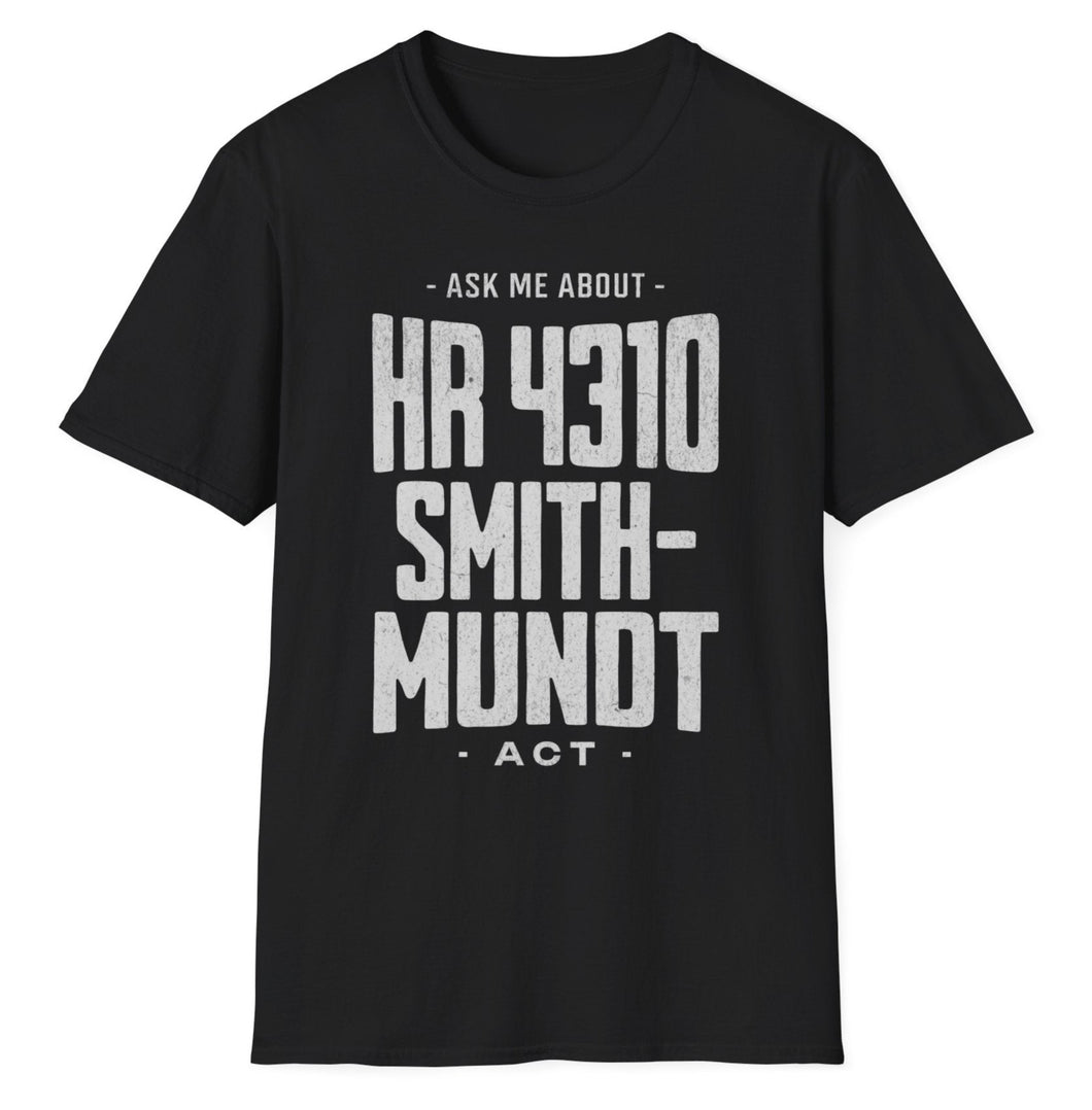 SS T-Shirt, Smith Mundt Act - Multi Colors