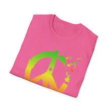 Load image into Gallery viewer, SS T-Shirt, Peace Sign - Multi Colors
