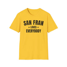 Load image into Gallery viewer, SS T-Shirt, CA San Fran Black - Multi Colors
