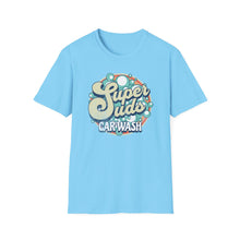 Load image into Gallery viewer, SS T-Shirt, Super Suds Car Wash - Multi Colors
