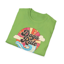 Load image into Gallery viewer, SS T-Shirt, Dogs Rule - Multi Colors
