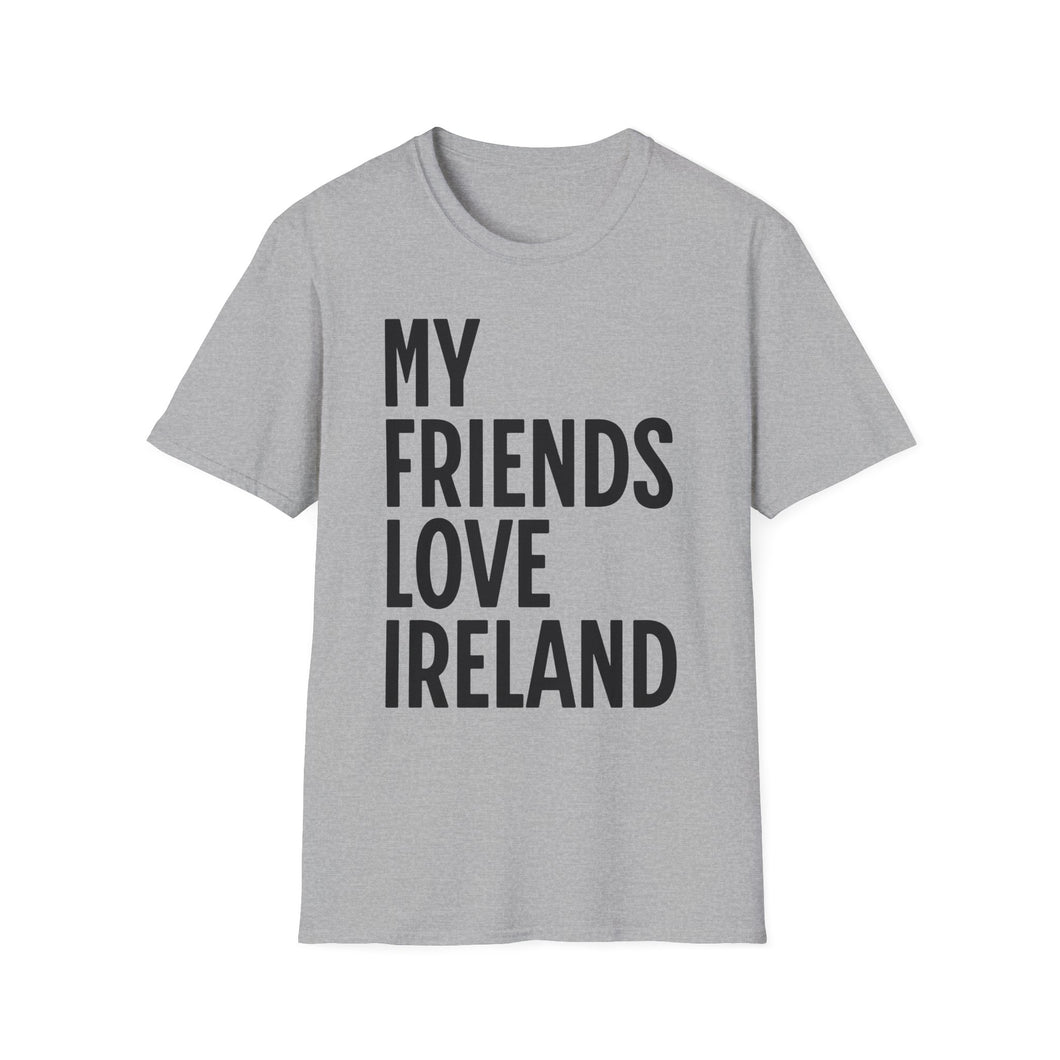 SS T-Shirt, My Friends Love Ireland - Multi Colors