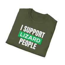 Load image into Gallery viewer, SS T-Shirt, Support Lizard People
