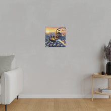 Load image into Gallery viewer, Matte Canvas, Riverside Blues
