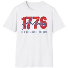 Load image into Gallery viewer, SS T-Shirt, America 1776 - Multi Colors
