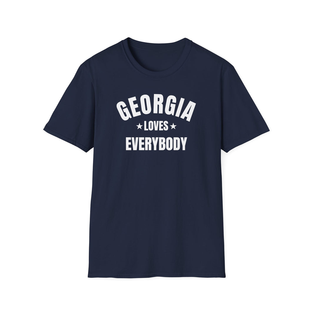 SS T-Shirt, GA Georgia - Multi Colors