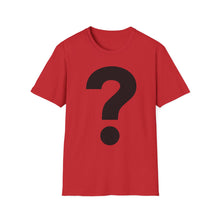 Load image into Gallery viewer, SS T-Shirt, Question Mark Black - Multi Colors
