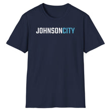 Load image into Gallery viewer, SS T-Shirt, Johnson City Two Tone Blue
