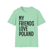 Load image into Gallery viewer, SS T-Shirt, My Friends Love Poland - Multi Colors
