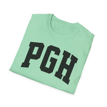 Load image into Gallery viewer, SS T-Shirt, Pittsburgh PGH Blocked - Multi Colors
