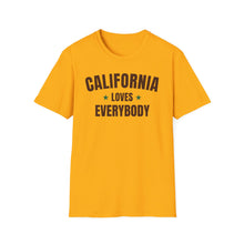 Load image into Gallery viewer, SS T-Shirt, CA California Brown - Multi Colors
